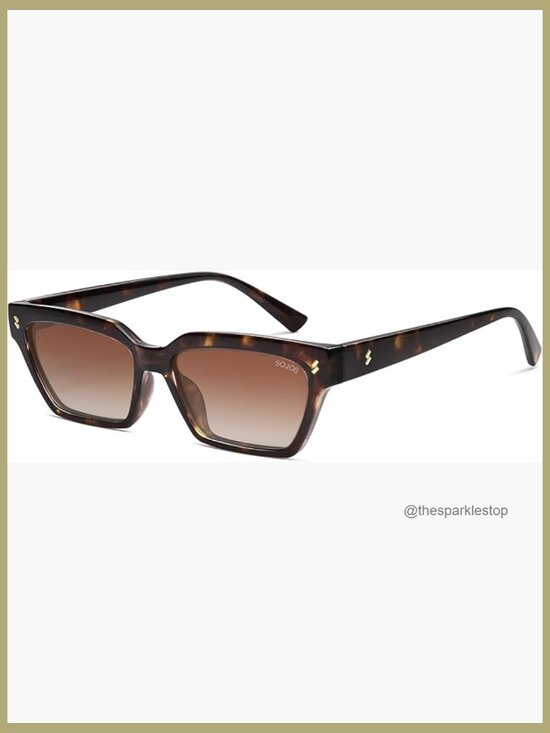 Polarized Cat Eye Sunglasses with UV400 Protection, Recycled Material main image 7